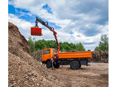 3300 Kg (12.5 Mt.) Araç Üstü Katlanır Bomlu Mobil Vinç - 1