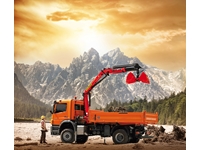 5700 Kg (16 Mt.) Truck-Mounted Folding Boom Mobile Crane - 2