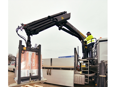 6200 Kg (19 Mt.) Araç Üstü Katlanır Bomlu Mobil Vinç - 1