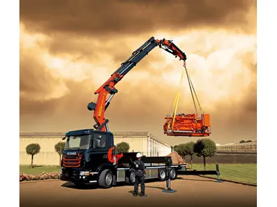 30 Ton (32.4 Mt) Truck-Mounted Folding Boom Mobile Crane