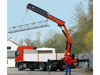 8900 Kg (27.2 M) Truck Mounted Folding Boom Mobile Crane - 3
