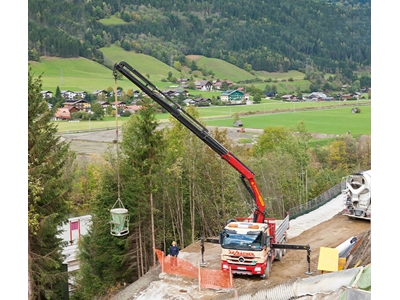 8900 Kg (27.2 Mt.) Araç Üstü Katlanır Bomlu Mobil Vinç - 1
