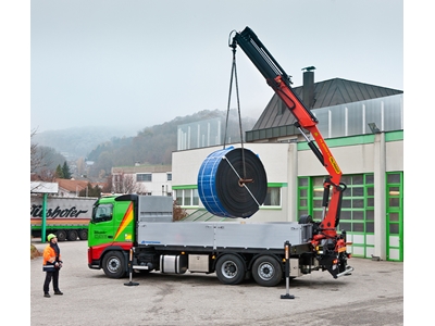8900 Kg (27.2 Mt.) Araç Üstü Katlanır Bomlu Mobil Vinç - 2
