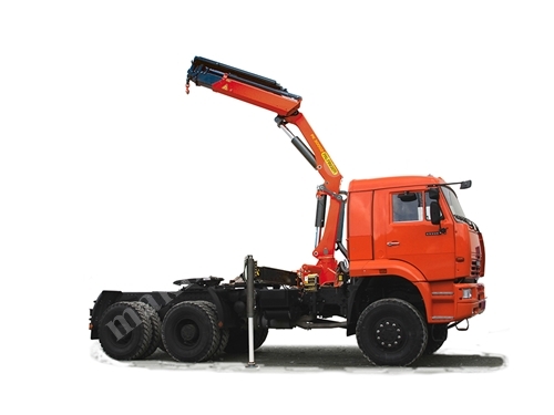 10000 Kg (21.3 M) Truck Mounted Folding Boom Mobile Crane