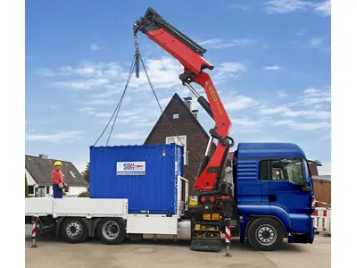 12900 Kg (23.1 M) Truck Mounted Folding Boom Mobile Crane