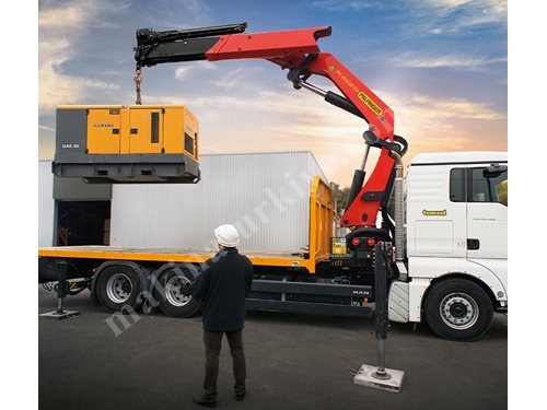 14300 Kg (21 M) Truck Mounted Folding Boom Mobile Crane