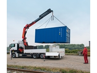 17400 Kg (23.1 M) Truck Mounted Folding Boom Mobile Crane - 0