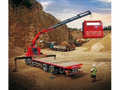 22 Ton (30.4 Mt.) Araç Üstü Katlanır Bomlu Mobil Vinç - 2