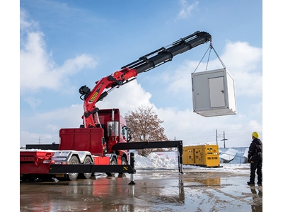 30 Ton (21.9. Mt.) Araç Üstü Katlanır Bomlu Mobil Vinç - 5