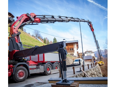 32 Ton (20.8 Mt.) Araç Üstü Katlanır Bomlu Mobil Vinç - 2