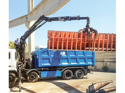 5300 Kg (9.6 Mt.) Hıurda Yükleme Vinci - 0