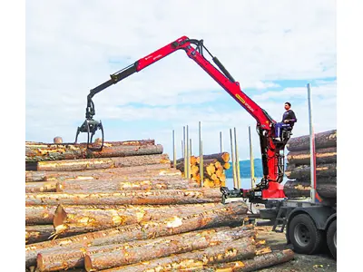 3720 kg (9,7 t) Holzbeladekran für Mobilkrane
