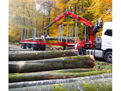 5940 kg (10,3 t) Holzbeladekran für Mobilkrane