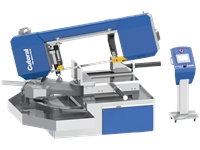 420X600 mm geneigte halbautomatische Bandsäge-Maschine