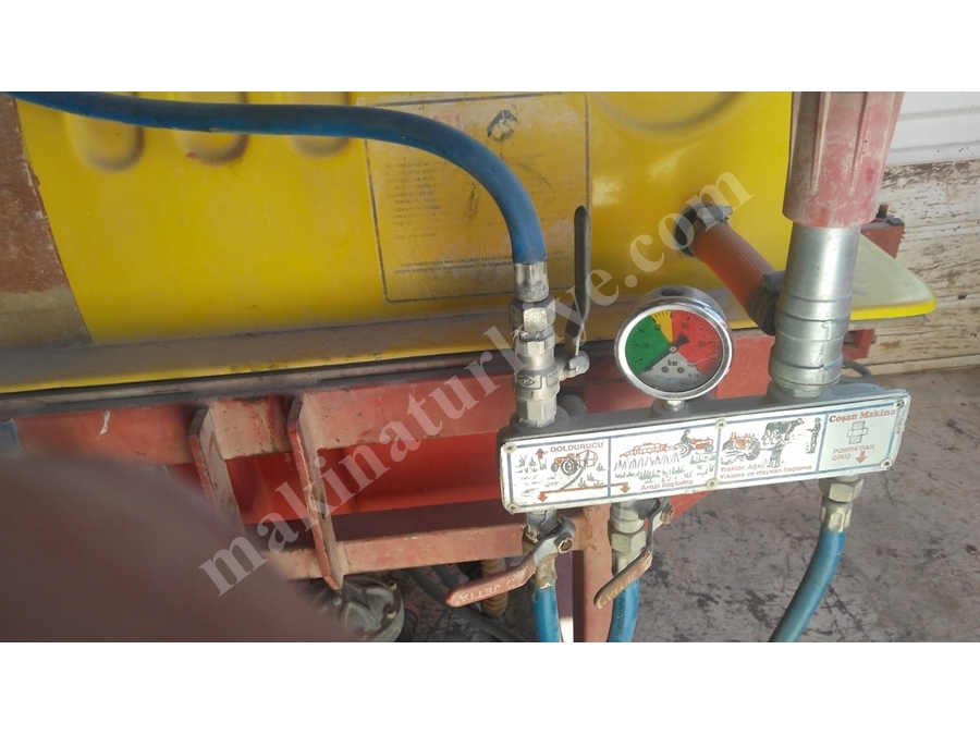 400 Litre 6 Metre Açılır Kapanır İlaçlama Turbo Atomizör