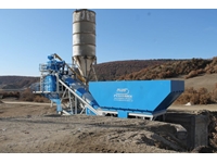 Mobile Concrete Batching Plant 60 m3 Capacity - 5