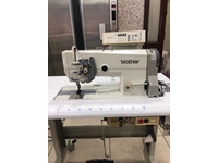 F40 Electronic Thread Trimming Double Needle Lockstitch Sewing Machine - 2