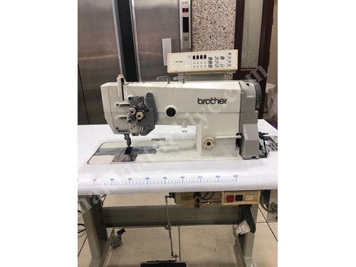 F40 Electronic Thread Trimming Double Needle Lockstitch Sewing Machine