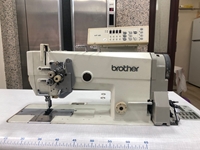 F40 Electronic Thread Trimming Double Needle Lockstitch Sewing Machine - 0