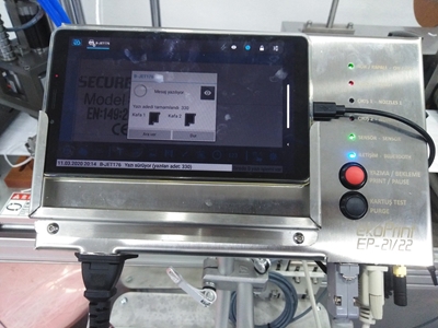 6 Lines 1 Inc Coding Machine