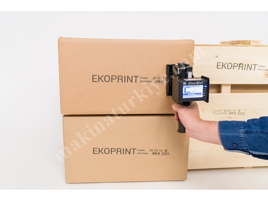6 Line Mobile Inkjet Coding Machine