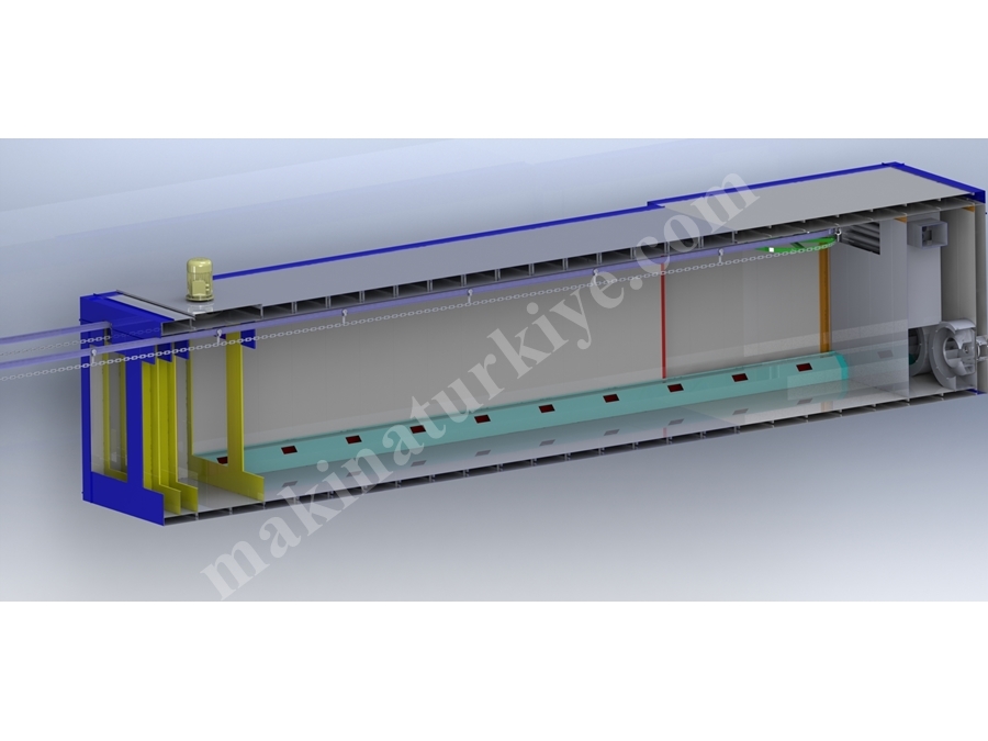 Single Electrostatic Powder Coating Cabin