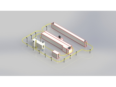 Single Electrostatic Powder Coating Cabin - 10