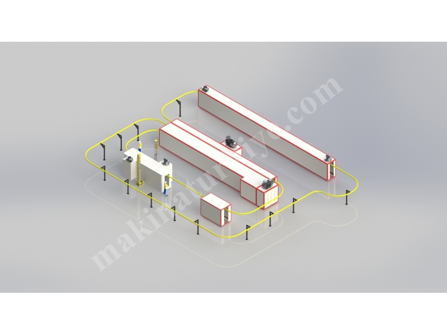 Single Electrostatic Powder Coating Cabin