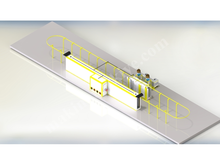 Single Electrostatic Powder Coating Cabin