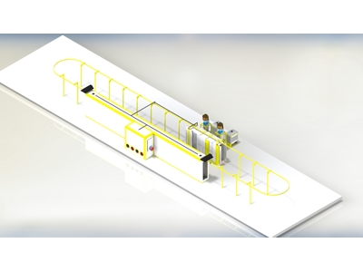 Single Electrostatic Powder Coating Cabin - 12
