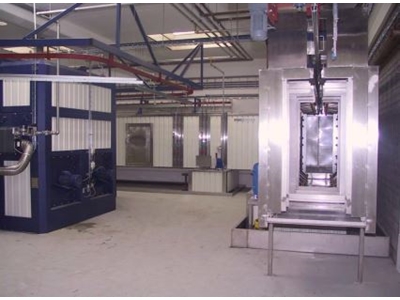 Single Electrostatic Powder Coating Cabin - 13