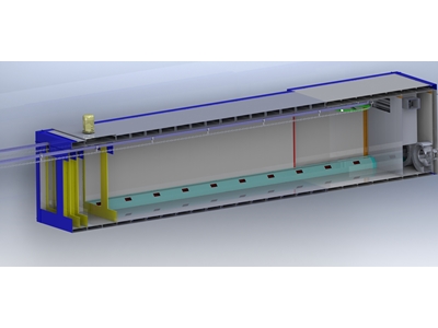 Single Electrostatic Powder Coating Cabin - 8