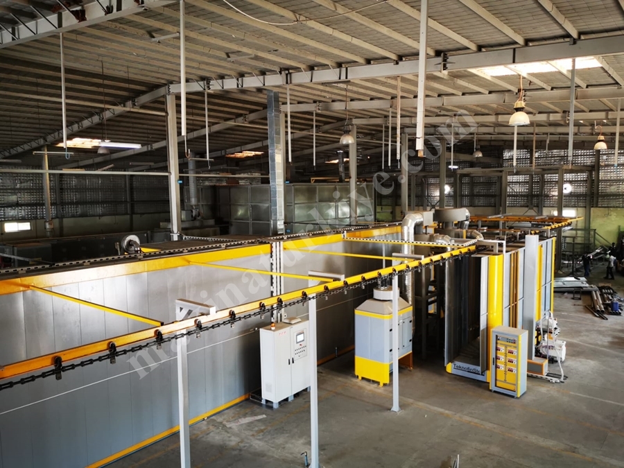 Single Electrostatic Powder Coating Cabin