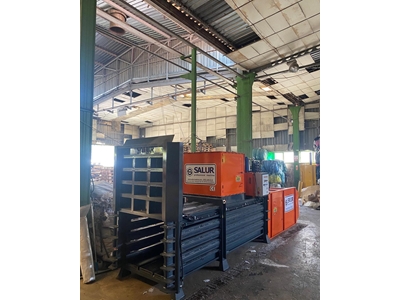 50 Ton Yatay Tip Balya Kağıt Presi - 4