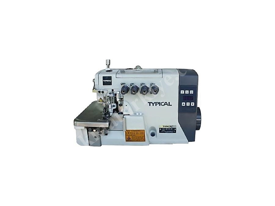 Gn7100-4D İğne Pozlamalı 4 İplik Overlok Makinası
