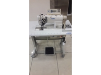 LH 3188 Cancelled Large Shuttle Dual Needle Sewing Machine - 5