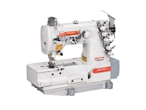 F007k-W122-356/Fha 3 İğne Karyokalı Etek Reçme Makinası