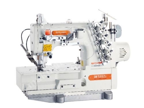 F007kd-W122-356/Fha-Utg Dırect Drıve Otomatik İplik Kesmeli Havalı Elektronik Etek Reçme Makinası