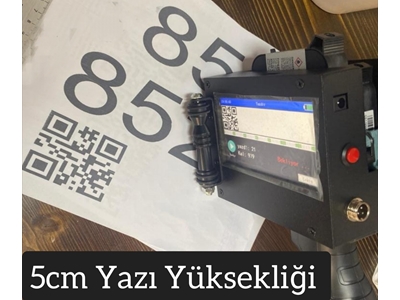 5cm Yazı Yüksekliği İnkjet Tarih Kodlama Makinası - 9