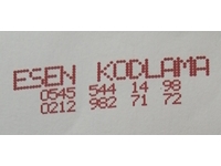 Inkjet Date Coding 5cm Text Height - 3