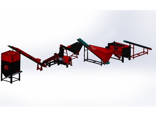 22 KW-55KW Yarı Otomatik Pelet Tesisi