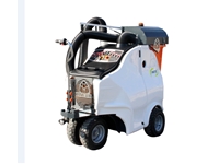 Hand-Controlled Electric Road Sweeper - 0