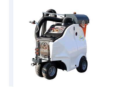 Hand-Controlled Electric Road Sweeper - 0