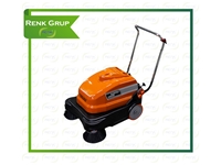 22 Lt Trash Capacity Hand-Controlled Electric Road Sweeper - 0