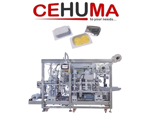 Machine d'operculage de thermoformage de haute qualité pour beurre et margarine