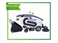 220 Lt Trash Capacity Lithium Battery Powered Street Sweeper - 7