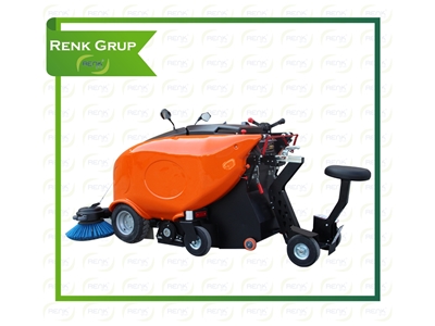 220 Lt Petrol Vacuum Road Sweeper with Garbage Capacity - 4