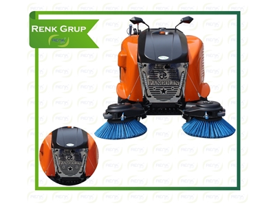 220 Lt Petrol Vacuum Road Sweeper with Garbage Capacity - 7