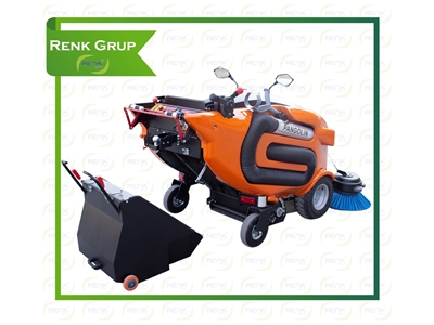 220 Lt Petrol Vacuum Road Sweeper with Garbage Capacity - 3