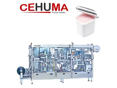 High Quality Full Automatic Thermoform Fill Seal Machine For Fruit Yoghurt İlanı